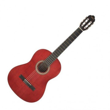 Valencia VC204 Transparent Wine Red klasszikus gitár - 1 Valencia VC204 Transparent Wine Red klasszikus gitár - 1
