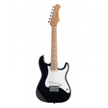 Stagg S300-BK elektromos gitár jobbkezes Stagg S300-BK elektromos gitár jobbkezes