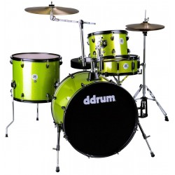 DDRUM D2 Rock Kit Lime Sparkle - 1