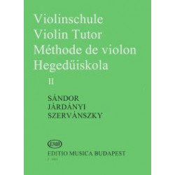 Járdányi Pál, Szervánszky Endre,Sándor Frigyes:Hegedűiskola 2.