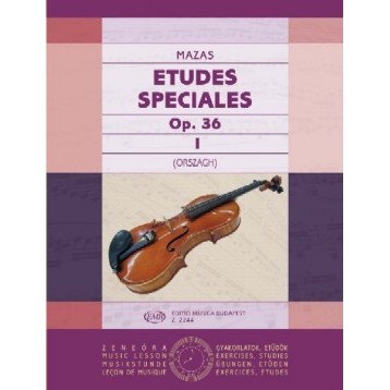 Mazas, Jacques-Féréol: Études spéciales 1 Op. 36