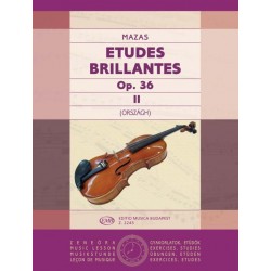 Mazas, Jacques-Féréol: Études brillantes 2 Op. 36