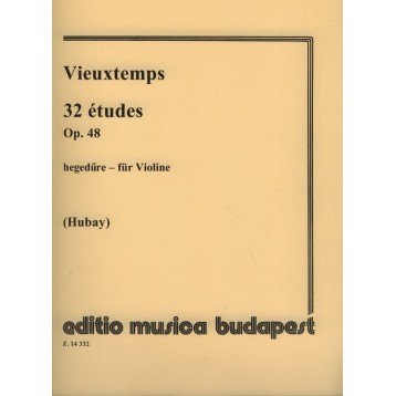 Vieuxtemps, Henry: 32 études Op.48