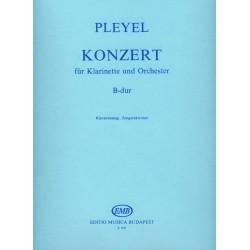 Pleyel, Ignaz Josef: Konzert für Klarinette B-dúr zongorakivonat