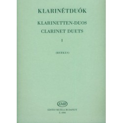 Klarinétduók 1 Közreadta Berkes Kálmán id.