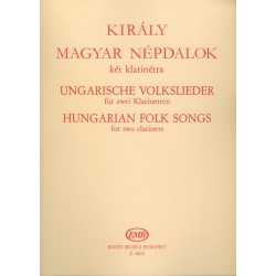 Király László: Magyar népdalok két klarinétra