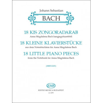 Bach, Johann Sebastian: 18 kis zongoradarab