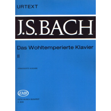 Bach, Johann Sebastian: Das wohltemperierte Klavier BWV 870-893 2 Közreadta Lantos István