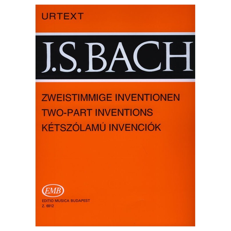 Bach, Johann Sebastian: Kétszólamú invenciók BWV 772-786