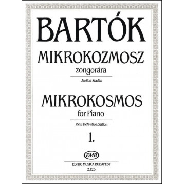 Bartók Béla: Mikrokozmosz zongorára 1 Javított kiadás