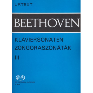 Beethoven, Ludwig van: Zongoraszonáták 3 Közreadta Solymos Péter