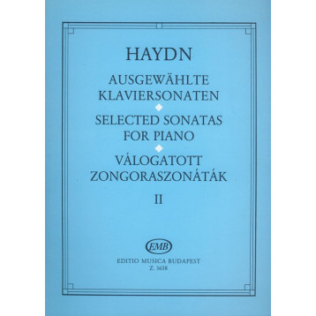 Haydn, Joseph: Válogatott zongoraszonáták 2 Szerkesztette Hernádi Lajos