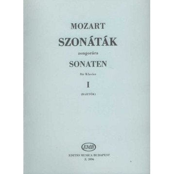 Mozart, Wolfgang Amadeus: Szonáták 1 Közreadta Bartók Béla