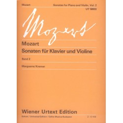 Mozart, Wolfgang Amadeus: Sonaten für Klavier und Violine Band 2