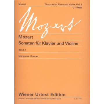 Mozart, Wolfgang Amadeus: Sonaten für Klavier und Violine Band 2