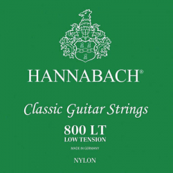 A&S Hannabach gitárhúr,8001 LT klasszikus gitárhúr,Zöld