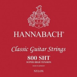 A&S Hannabach gitárhúr,800SHT klasszikus gitárhúr,Piros