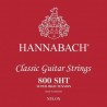 A&S Hannabach gitárhúr,800SHT klasszikus gitárhúr,Piros