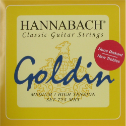 A&S Hannabach gitárhúr,Diskant Goldin 725