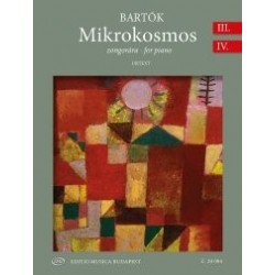 Bartók Béla: Mikrokosmos zongorára III-IV (Urtext) BB 105 (1932-1939)