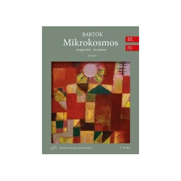 Bartók Béla: Mikrokosmos zongorára III-IV (Urtext) BB 105 (1932-1939)