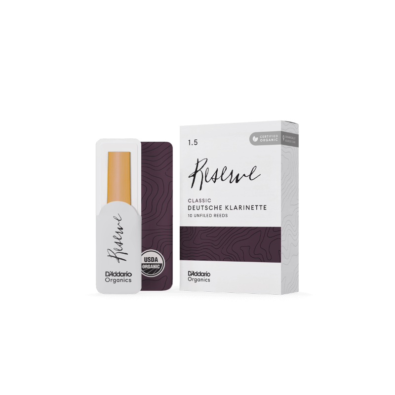 D'Addario Organic Reserve Bb klarinét nád-német - 1