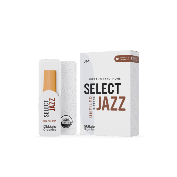 D'Addario Organic Select Jazz Szopránszaxofon nád - 1